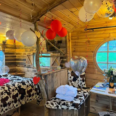 Burtree Country House, Tipi's, Treehouse & & House With Hot Tubs In A Private Garden * Thirsk