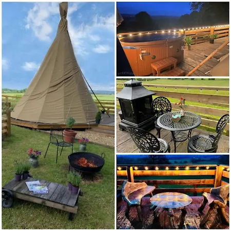 Burtree Country House, Tipi's, Treehouse & & House With Hot Tubs In A Private Garden * ת'ירסק