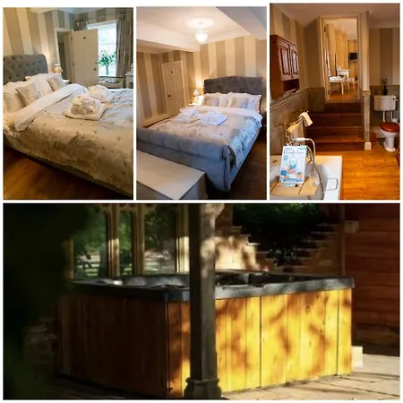 אכסניה Burtree Country House, Tipi's, Treehouse & & House With Hot Tubs In A Private Garden ת'ירסק
